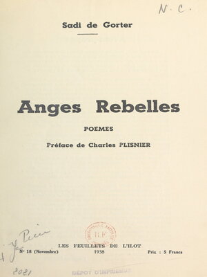 cover image of Anges rebelles